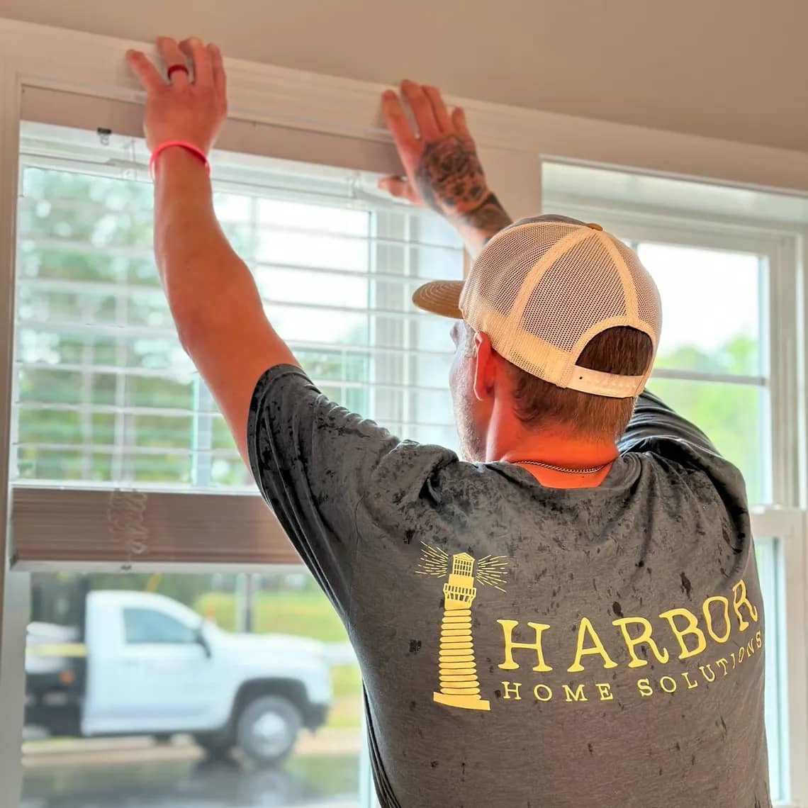 Blinds installation services for home interiors in Eastern NC