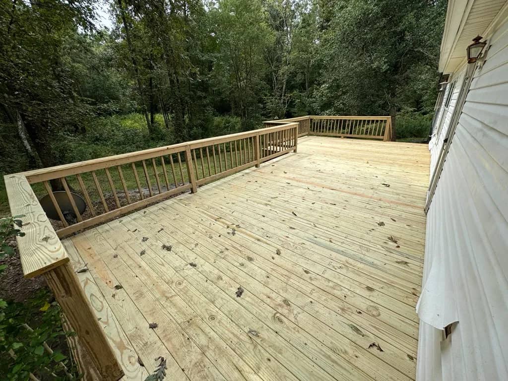 Deck installation and repair services in Duplin County